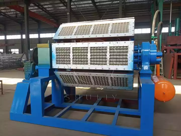 commercial pulp molding machine for pulp tray business