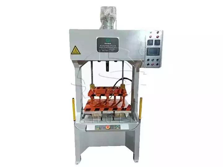 hot press machine for smoothing pulp trays