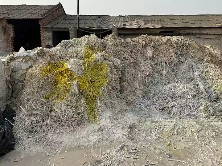 shreded waste pape for making paper pulp