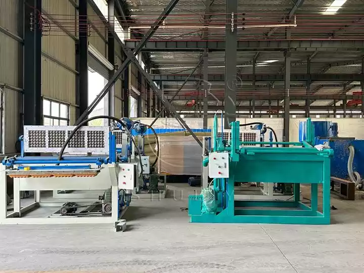 small-scale egg tray molding machine