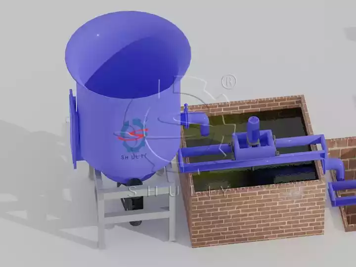 бумажно-разбивочная машина завода по производству яичных лотков
